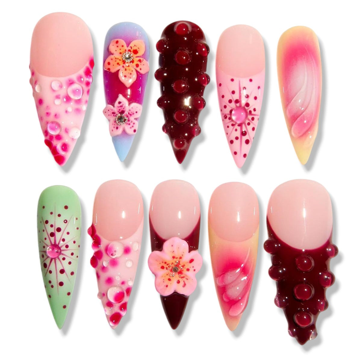 wildflowers | press-ons
