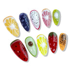 tropical fresh press-ons