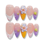 beach siren press-ons